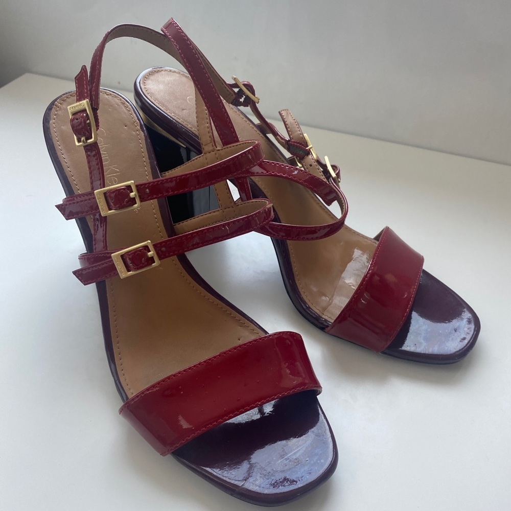 Calvin Klein Strappy Heels